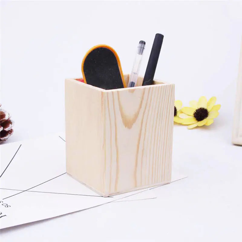 Wooden Pen Holder